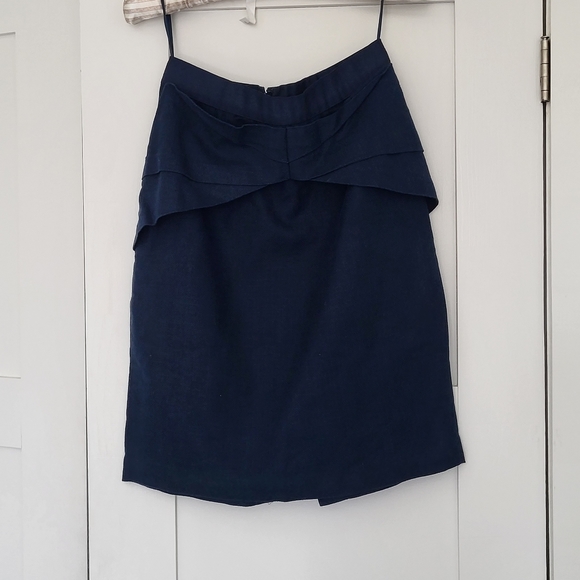 Anthropologie Girls from Savoy Origami Pencil Skirt - Picture 2 of 4